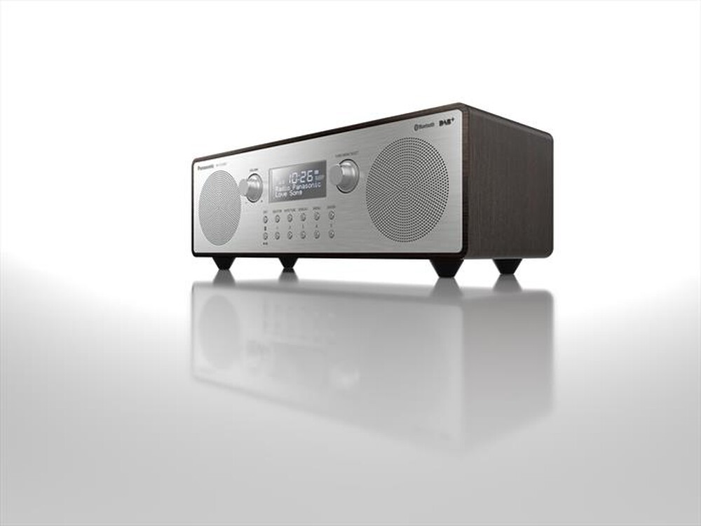 Immagine del prodotto PANASONIC - Radio FM/DAB+, Bluetooth, AUX, Sveglia RF-D100-Silver