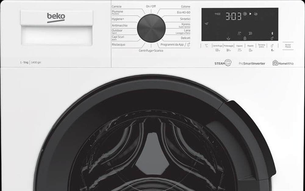 "BEKO - Lavatrice WTX91486AI-IT 9 Kg Classe A-Bianco / Silver"