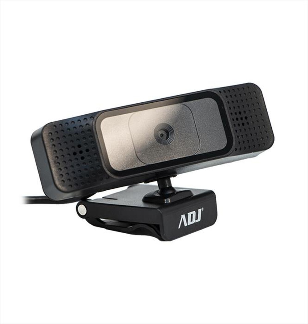 "ADJ - Webcam WB018 HD1080P USB con autofocus-Nero"