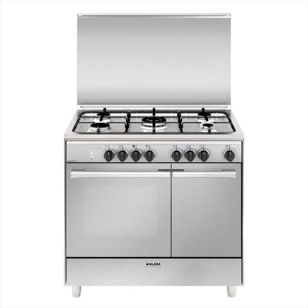 "GLEM GAS - Cucina a gas UR965MI Classe A-Inox"