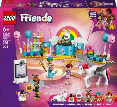 LEGO - FRIENDS Party in costume unicorno e fatina 42661