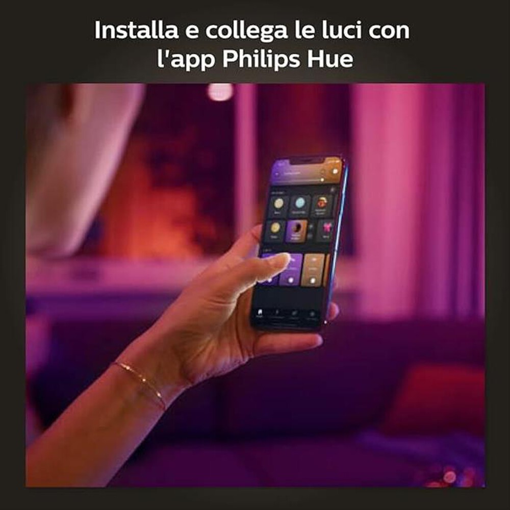 "PHILIPS - PHILIPS HUE WHITE AND COLOR AMBIANCE-Bianco"