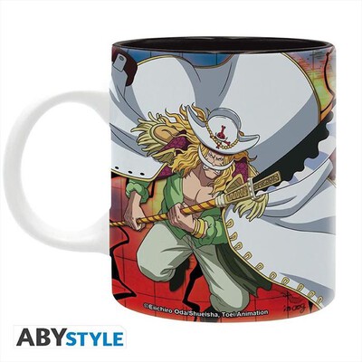ABYSSE - ONE PIECE MUG 320 ML ROGER VS BARBA BIANCA-Multicolore