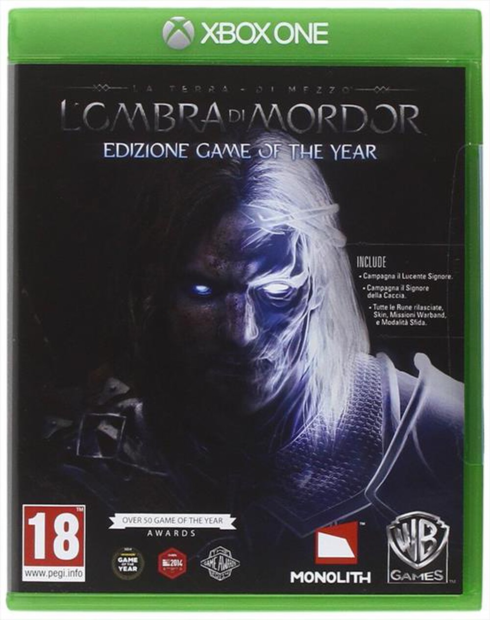 "WARNER GAMES - La Terra di Mezzo - L'Ombra di Mordor GOTY XboxOne"