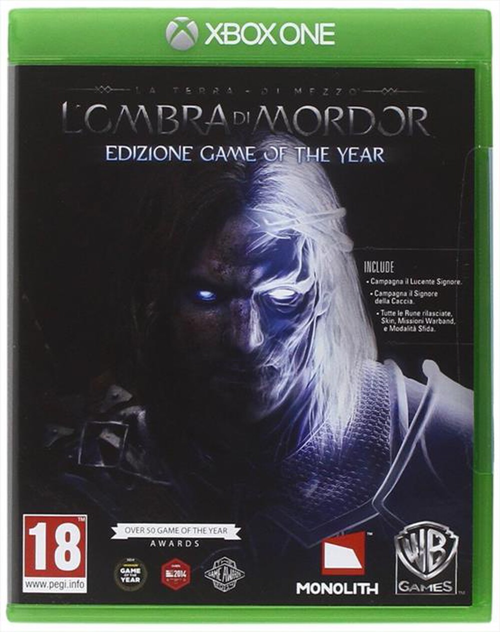 Immagine del prodotto WARNER GAMES - La Terra di Mezzo - L'Ombra di Mordor GOTY XboxOne