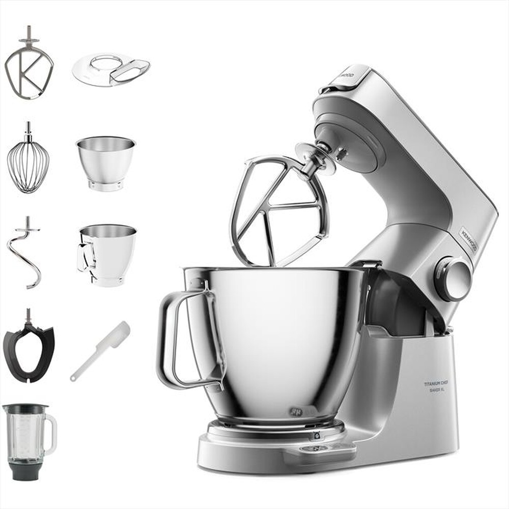 Immagine del prodotto KENWOOD. - Planetaria Titanium Chef Baker XL KVL85.124SI-Silver