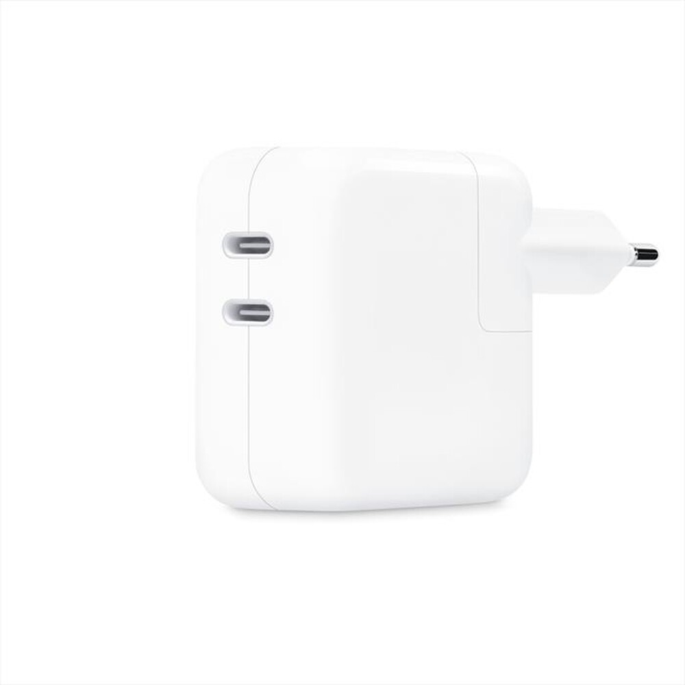 "APPLE - Alimentatore da 35W a doppia porta USB-C MQUP3ZM/A-Bianco"