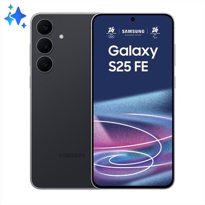 SAMSUNG - Galaxy S25 FE 8+256GB-Jet Black