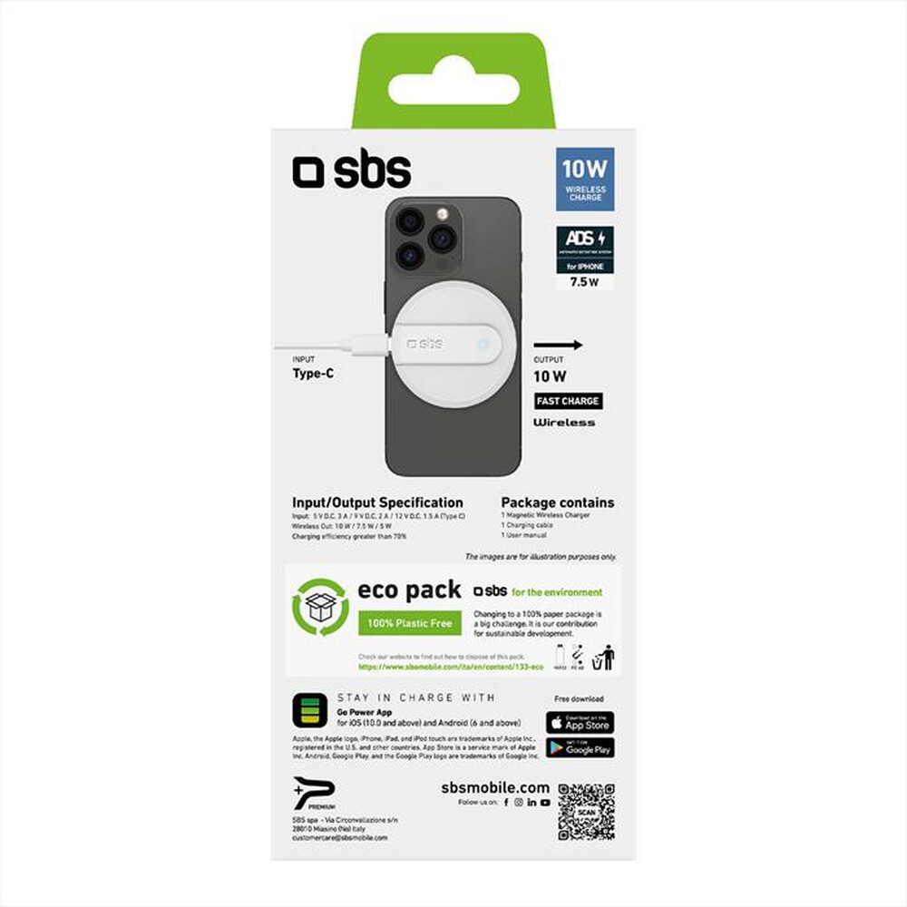 Immagine del prodotto SBS - TECHGMAGW-Bianco