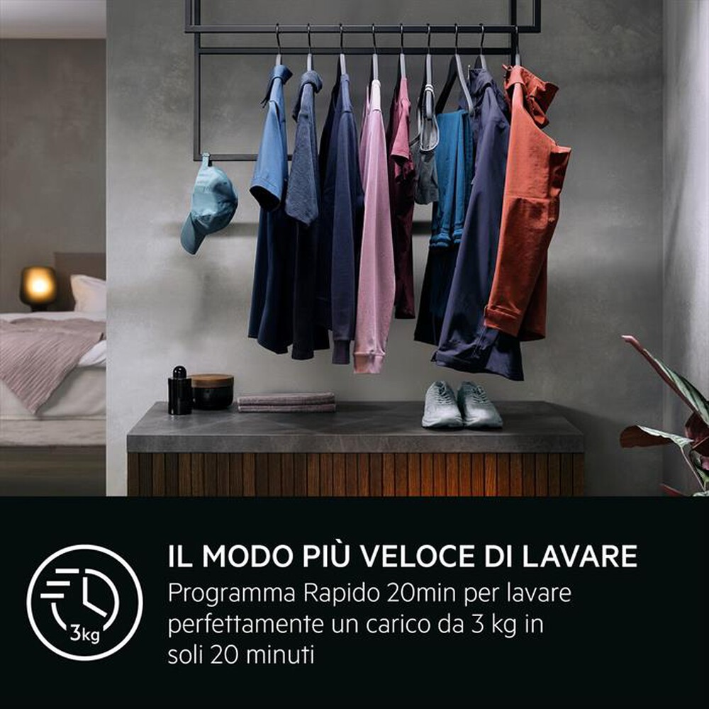Immagine del prodotto AEG - Lavatrice LR7HEU94BY 9 Kg Classe A-Bianco/obl&ograve; nero