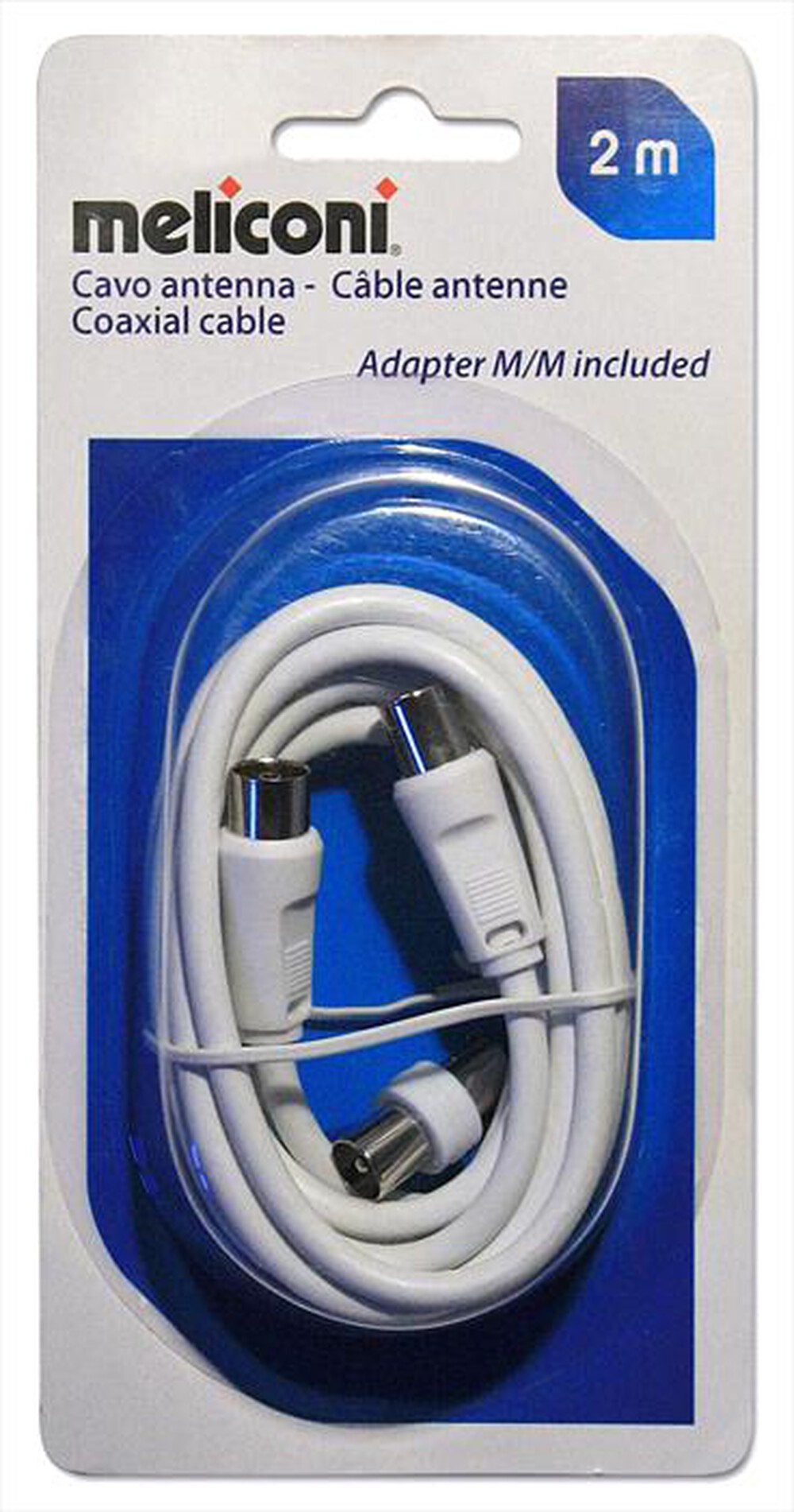 Immagine del prodotto MELICONI - Cavo antenna 2 M ANT2M-Bianco