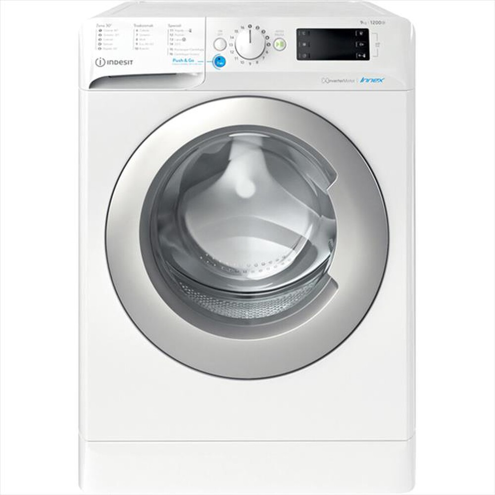 "INDESIT - Lavatrice INNEX BWE 91285X WS IT 9 Kg Classe B-Bianco"