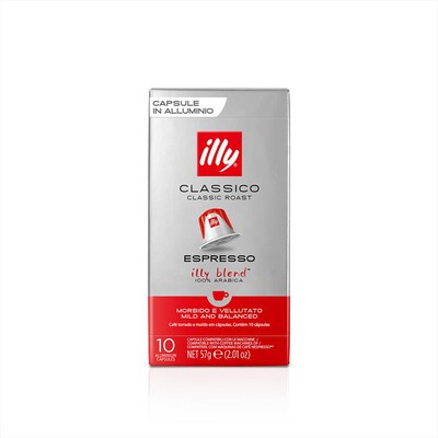 ILLY - 10 CAPSULE COMPATIBILI NESPRESSO CLASSICO