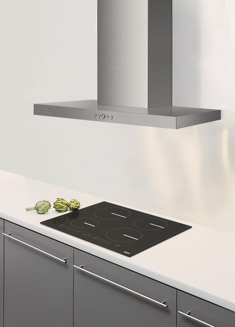 "FRANKE - Cappa decorativa a parete TIBER 90 XS-Inox"