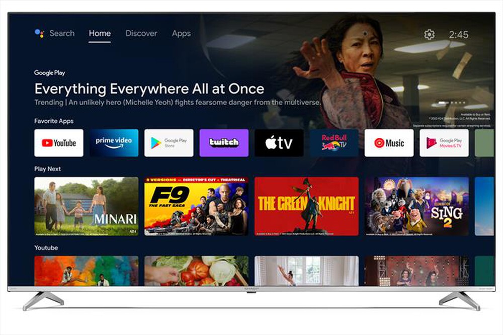 Immagine del prodotto SHARP - Smart TV Q-LED UHD 4K 65" 65FP2EA