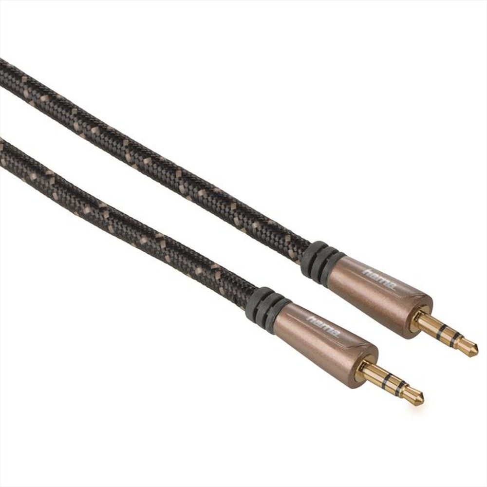 Immagine del prodotto HAMA - 7122327 - CAVO JACK 3.5 M/JACK 3.5 M, 1,5 M,ORO,5S-BRONZO