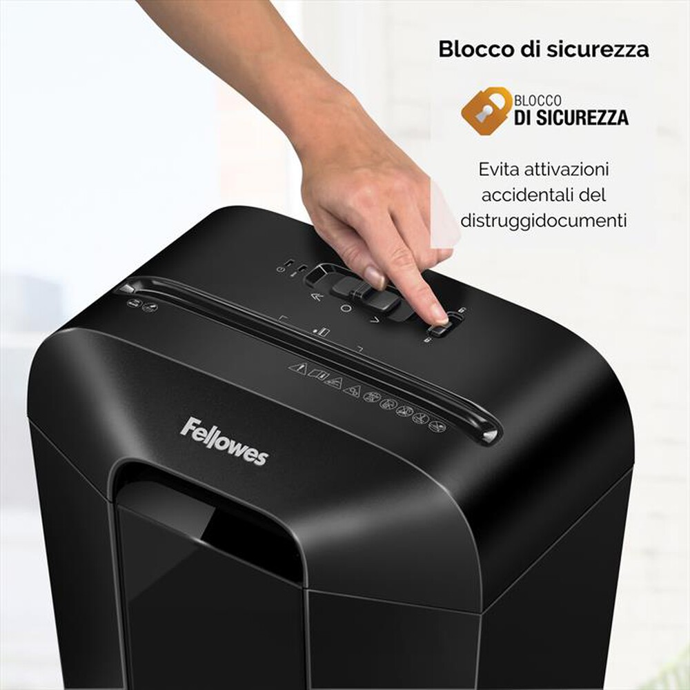 "FELLOWES - Distruggidocumenti LX70-nero"
