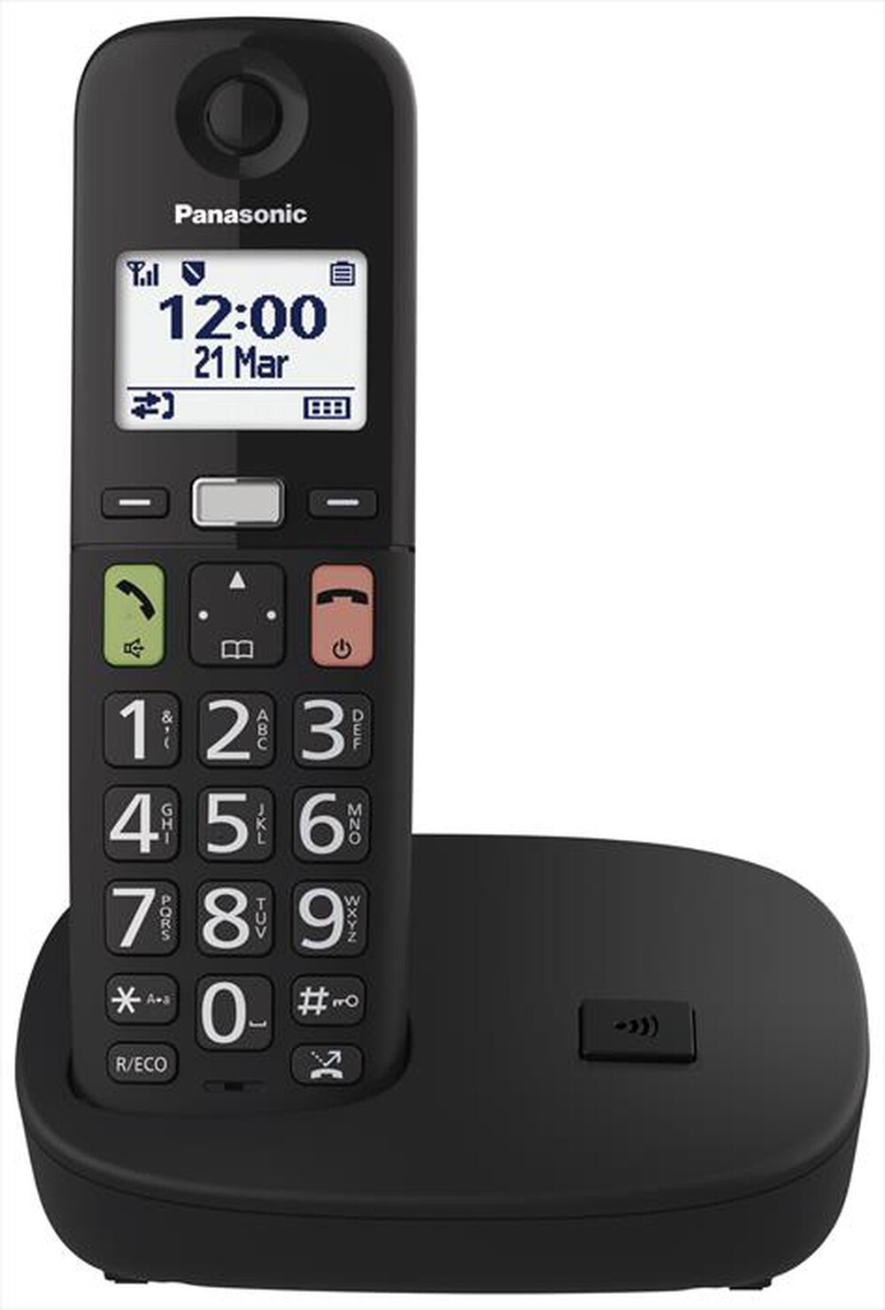 "PANASONIC - Cordless KX-TGU110EXB-Nero"