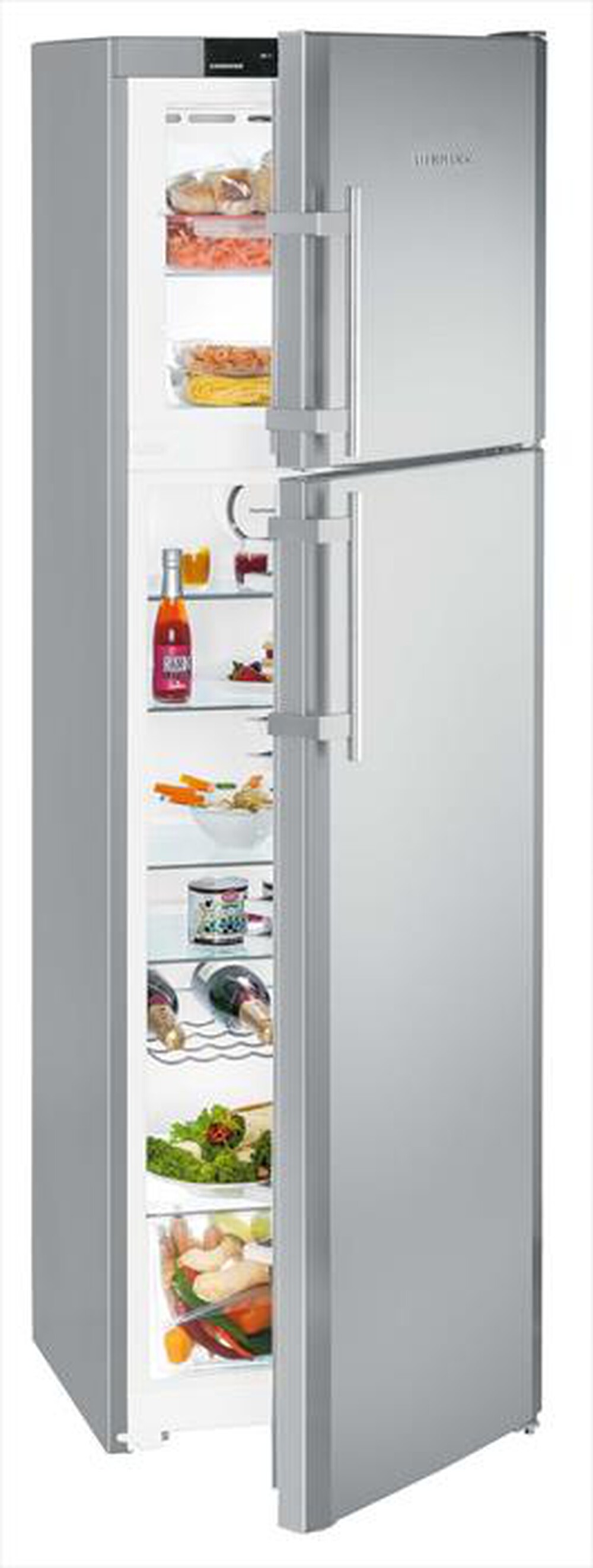 "LIEBHERR - Frigorifero 2 porte CTNESF 3663-22 Classe F 333lt-Acciaio"