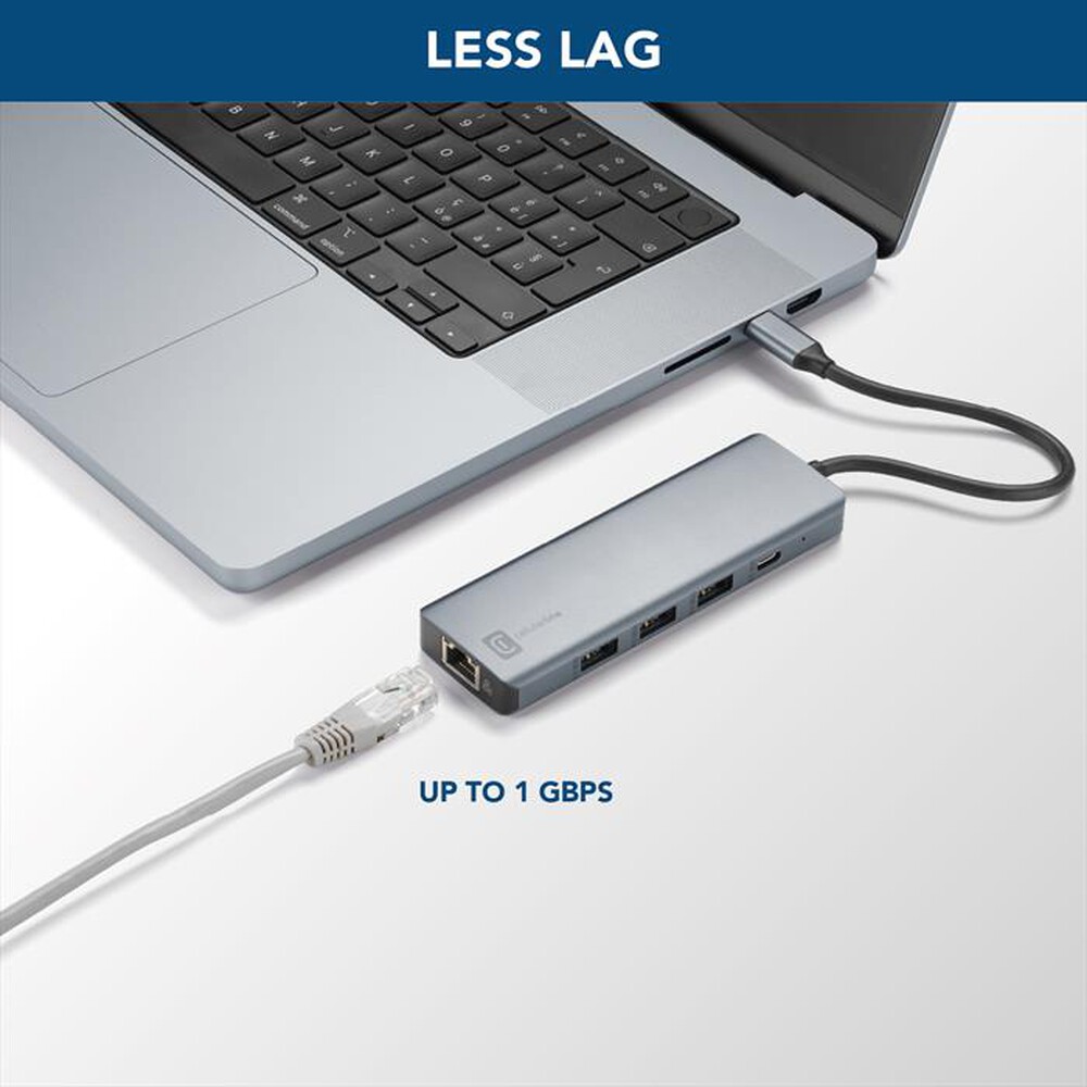 Immagine del prodotto CELLULARLINE - HUB PRO a 9 porte-Nero