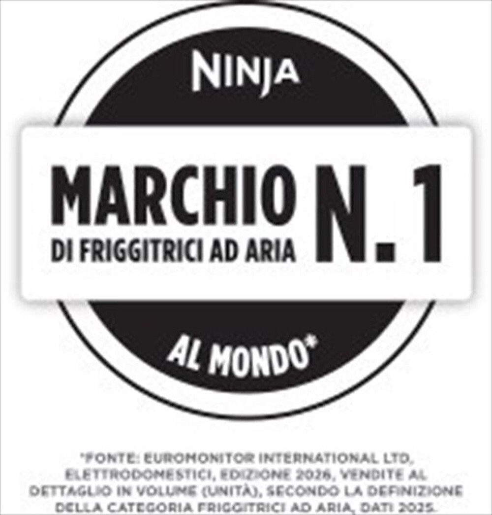 NINJA - FRIGGITRICE PORTATILE CRISPI FN101EUGY-Grigio