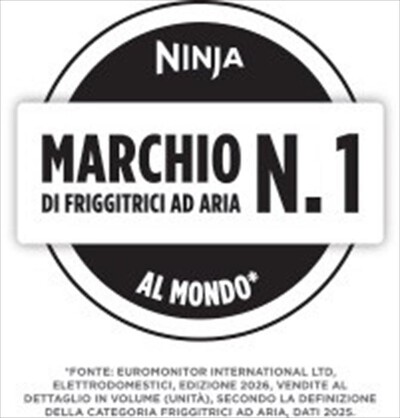 NINJA - FRIGGITRICE PORTATILE CRISPI FN101EUGY-Grigio