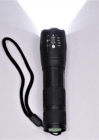 REPORTER - Lampada LED 60112-Alluminio nero