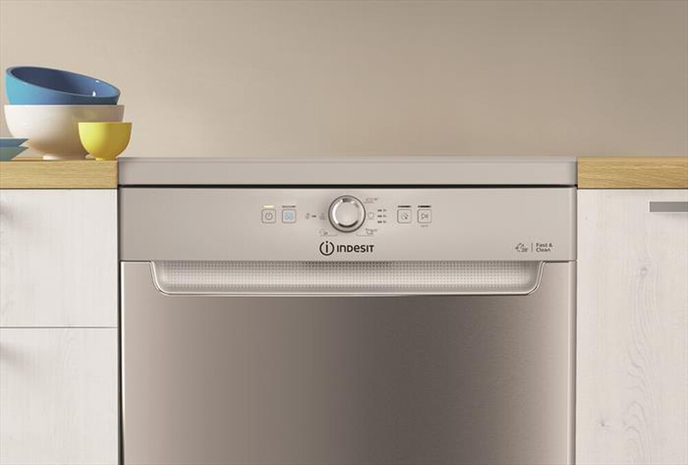 Immagine del prodotto INDESIT - Lavastoviglie incasso DFE 1B19 X Classe F-Inox