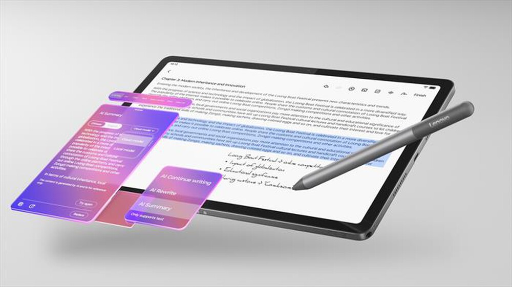 Immagine del prodotto LENOVO - IDEA TAB ZAFR0405SE 8GB 128GB WiFi 11" 2,5K 90 Hz-Luna Grey
