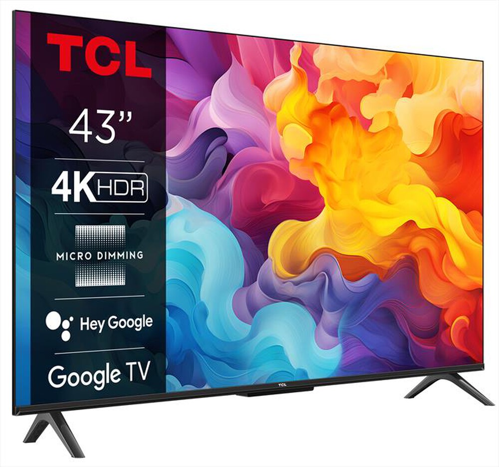 "TCL - Smart TV LED UHD 4K 43\" 43P655-Black"