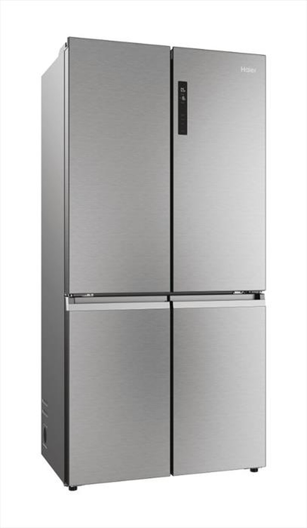 "HAIER - Frigorifero side by side HCR5919ENMP ClasseE 582lt-Platino, Acciaio inossidabile"