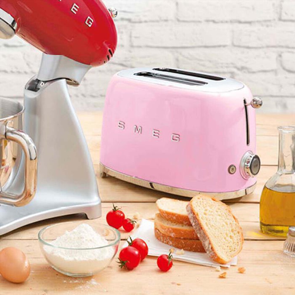 "SMEG - Tostapane 50's Style 2x2 fette – TSF01PKEU-rosa"