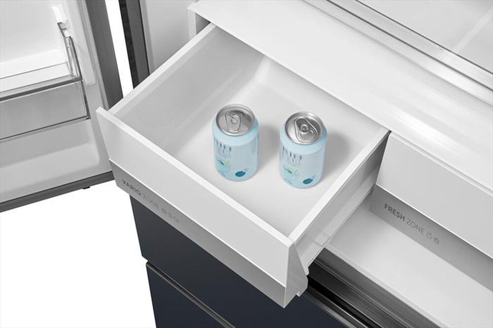Immagine del prodotto MIDEA - Frigorifero 4 porte MDRF600BIE70 Classe E 435lt-Vetro, Grigio