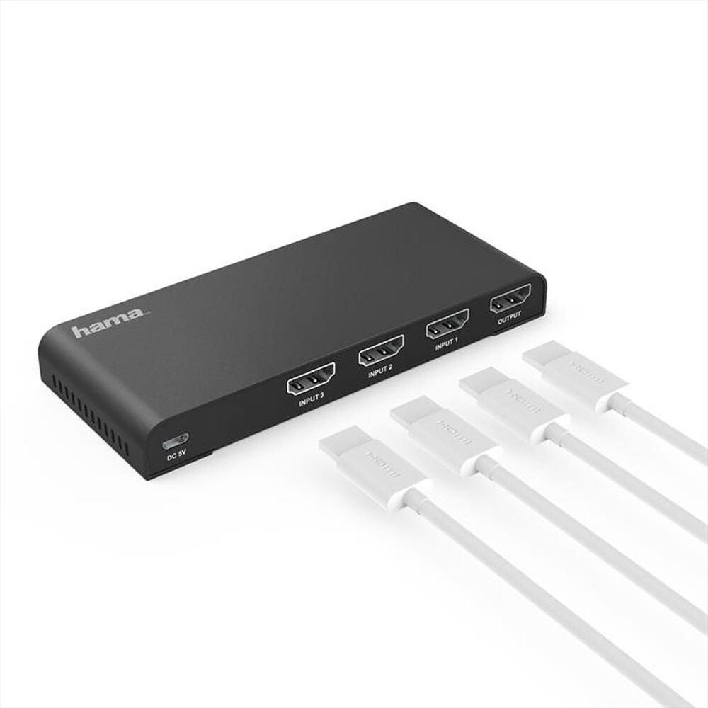 "HAMA - SWITCH HDMI 3/4K-Nero"