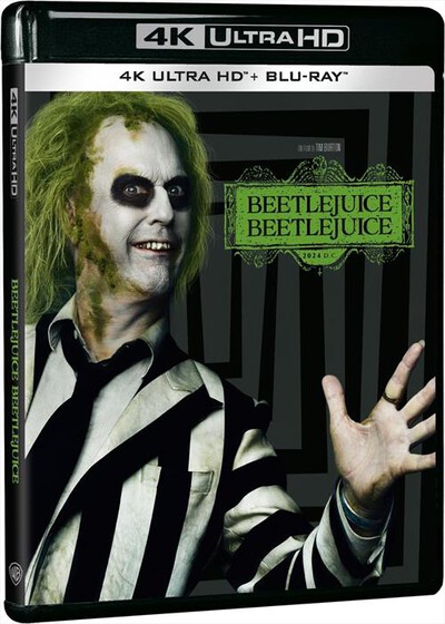 WARNER HOME VIDEO - Beetlejuice Beetlejuice (4K Ultra Hd + Blu-Ray)-Multicolore