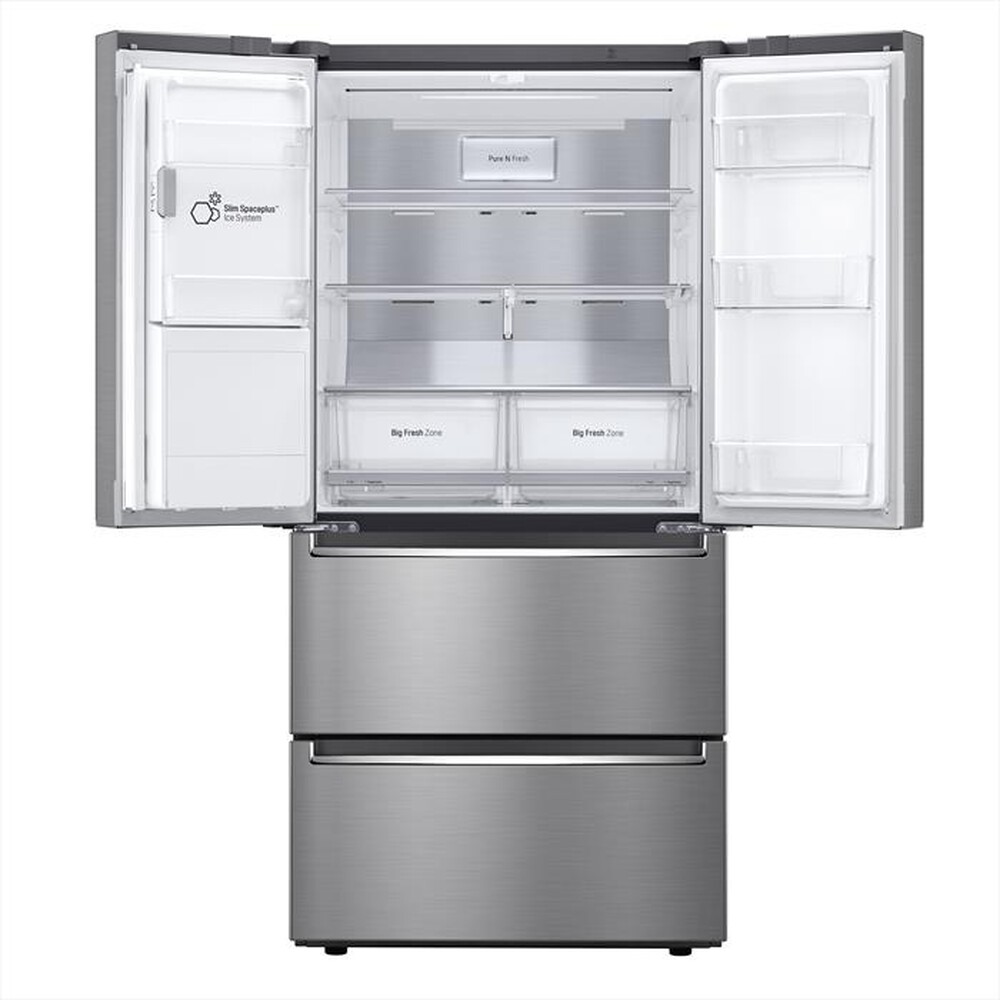 "LG - Frigorifero side by side GML643PZ6F Classe F 517L-Stainless steel"