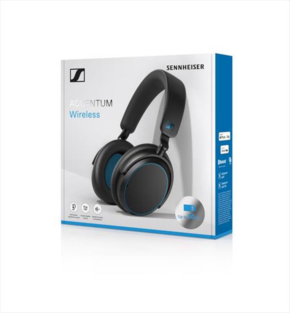 "SENNHEISER - Cuffie a padiglione ACCENTUM BLUE-NERO BLUE"