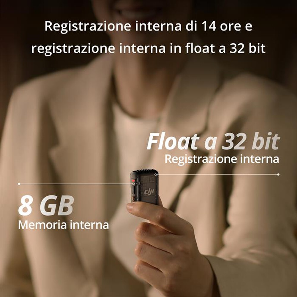 Immagine del prodotto DJI - MIC 2 (1 TX + 1 RX) (CE)-Black