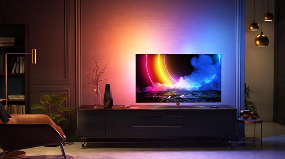 "PHILIPS - Ambilight Smart TV OLED 65\" 65OLED856/12-Silver"
