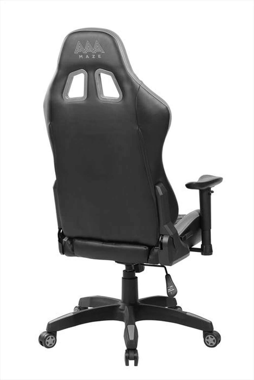 "AAAMAZE - Sedia gaming CHAIR GAMING GT1-BLACK/GREY"