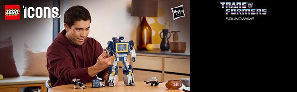 Immagine del prodotto LEGO - ICONS Transformers: Soundwave 10358