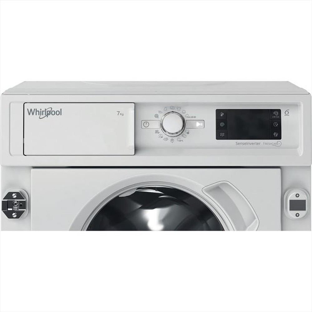 "WHIRLPOOL - Lavatrice incasso BI WMWG 71483E EU N 7Kg Classe D-Bianco"