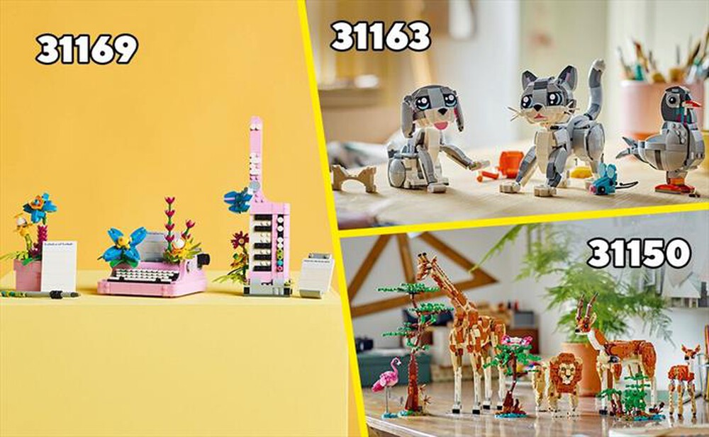 Immagine del prodotto LEGO - CREATOR Animali selvatici: famiglia di panda 31165