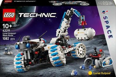 LEGO - 42211 VEICOLO SPAZIALE ROVER LUNARE LUNAR OUTPOST-,