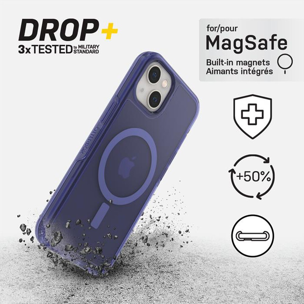 "OTTERBOX - SYMMETRY PLUS CLEAR - CUSTODIA IPHONE 13-BLU"