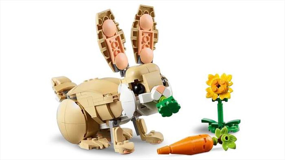 "LEGO - CREATOR Adorabile Coniglio - 31162-Multicolore"
