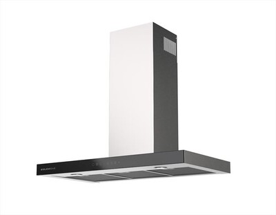 GLEM GAS - Cappa a parete GHB990IX-Nero