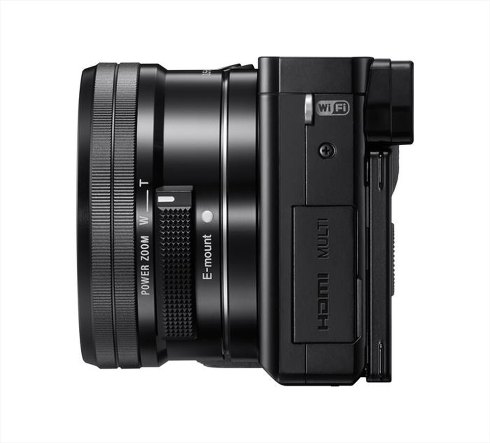 "SONY - Alpha ILCE6000LB-black"