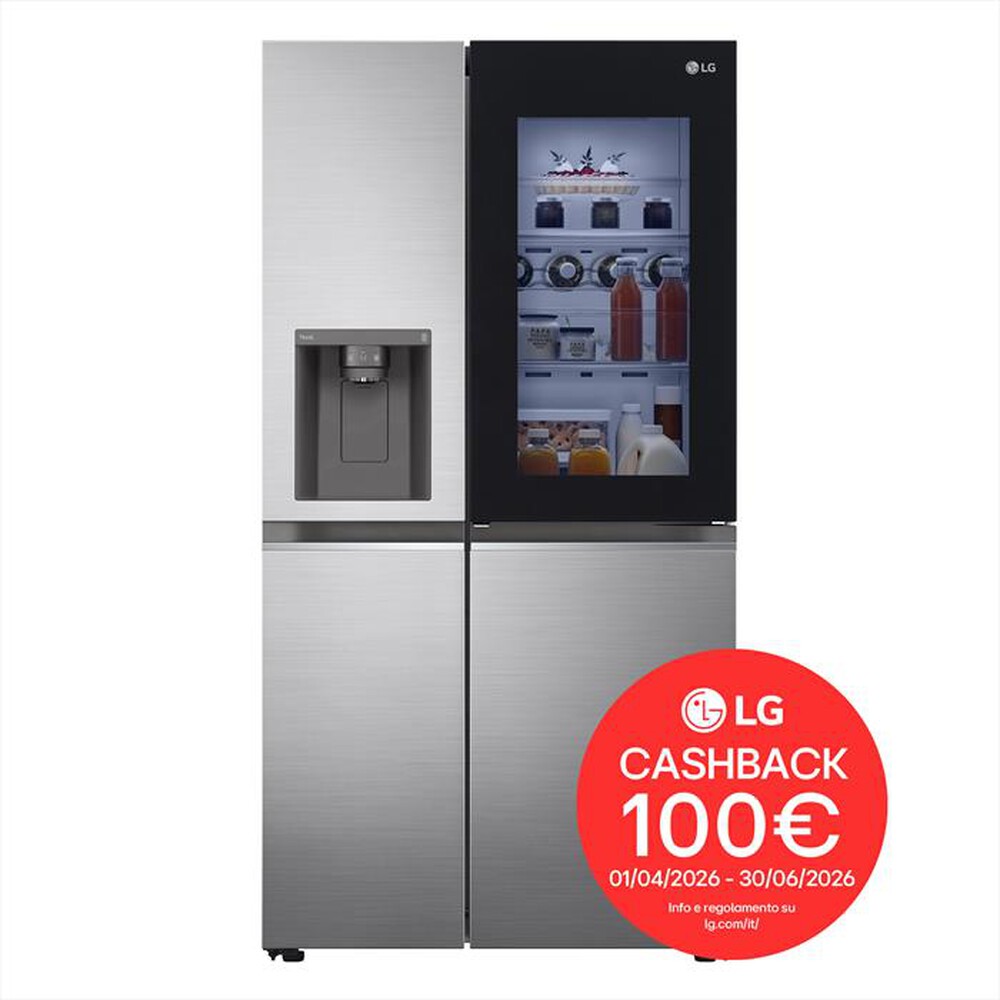 Immagine del prodotto LG - Frigorifero side by side GSXV80PZLE Classe E 635 l-Inox