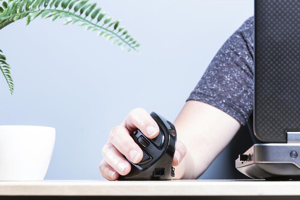 "TRUST - VOXX ERGONOMIC RECHARGEABLE MOUSE-Black"
